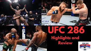 Leon Edwards BEATS Kamaru Usman Again- UFC 286 Highlights and Review
