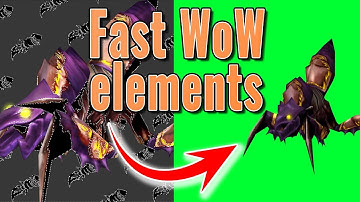 A quicker way to greenscreen WoW models!