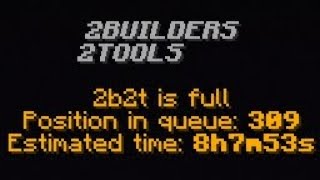 What It's like Starting out on 2b2t in 2023