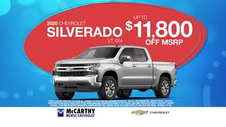 McCarthy-Morse Chevrolet - Silverado $11,800 Off