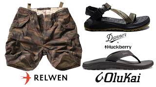 Summer Shorts and Sandals You NEED to Look Good and Beat the Heat! Rewlen, Danner and OluKai