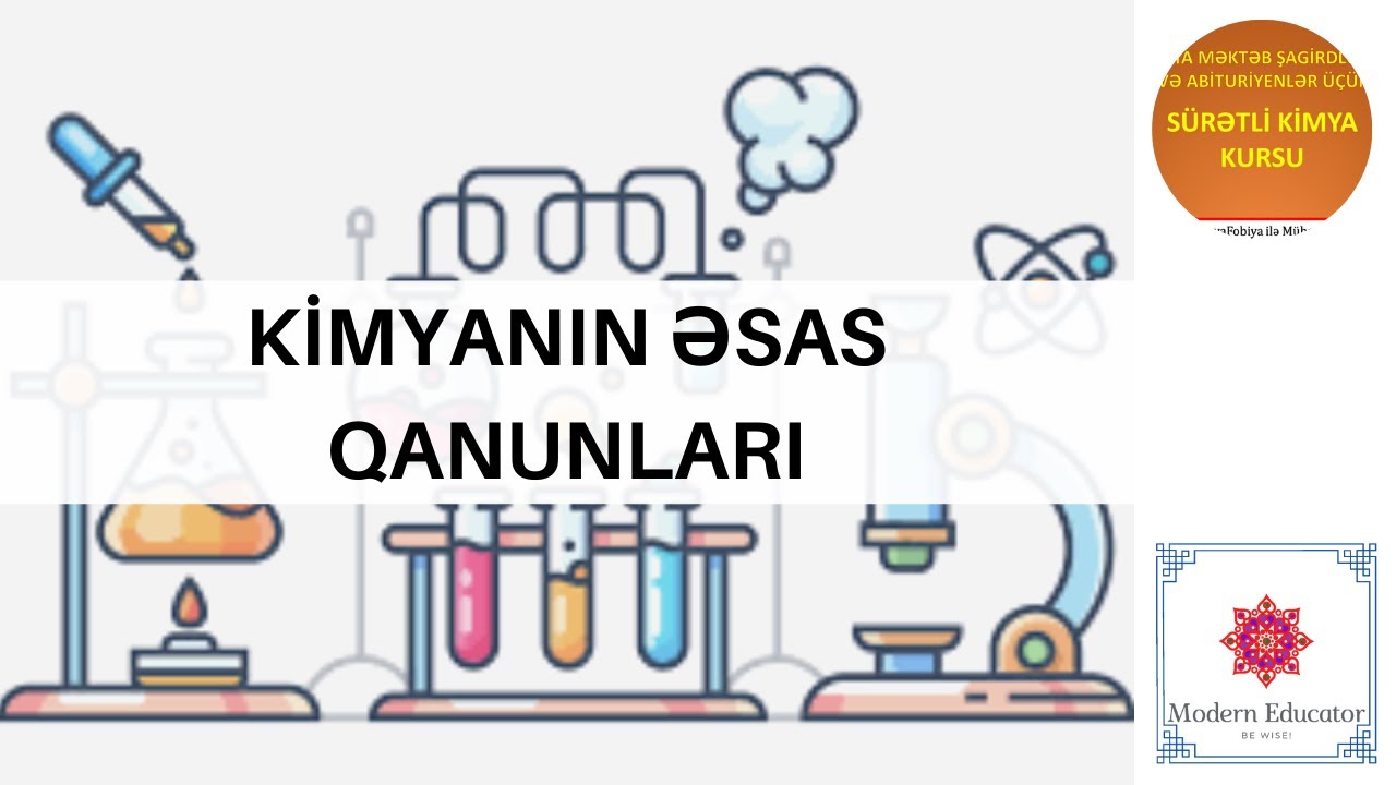 KİMYANIN ƏSAS QANUNLARI