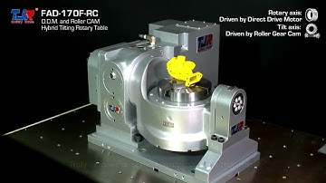 TJR Rotarytable 5th Axis FAD-170+FRC CNC Indexing table