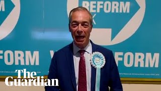 Nigel Farage predicts Reform party has won more than 6m votes