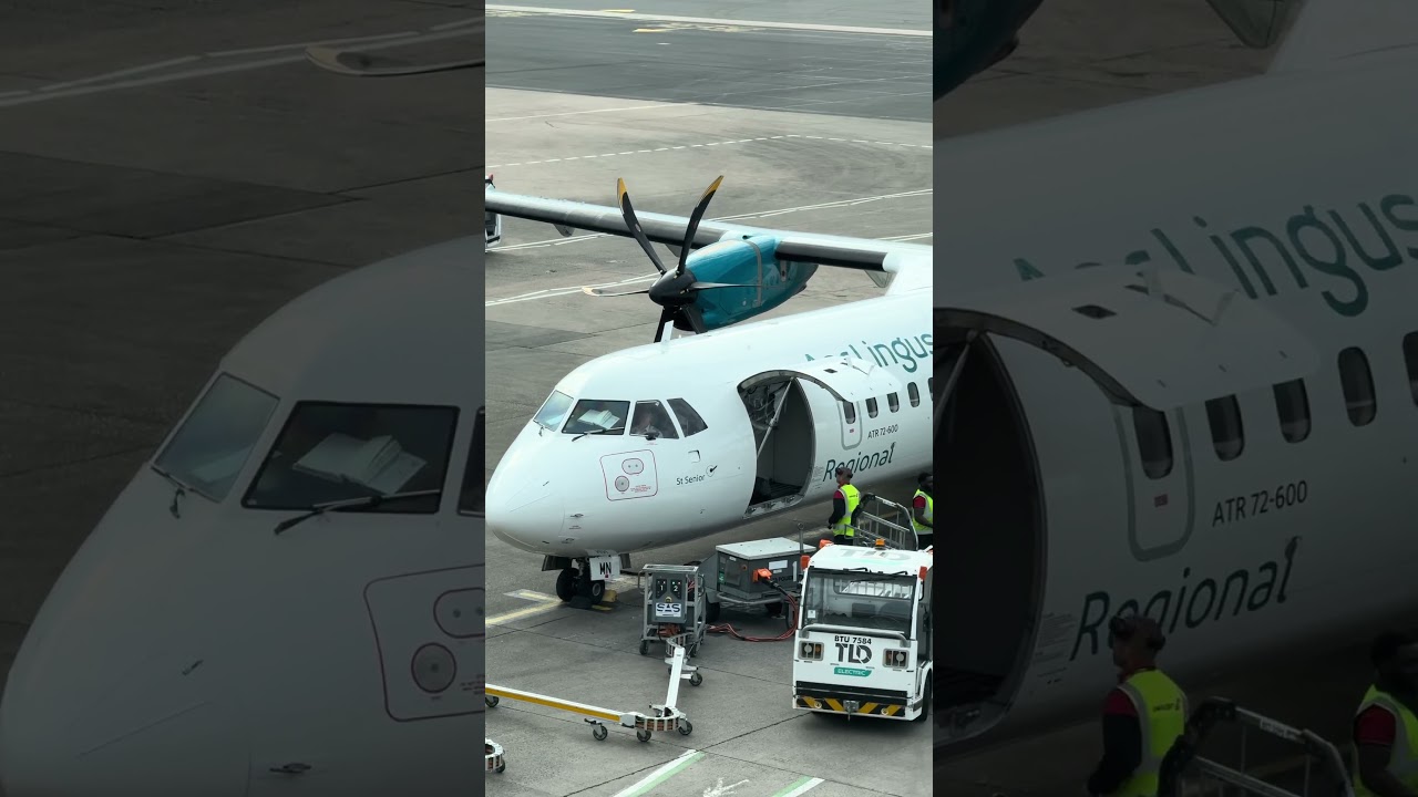 I Flew on a Plane That’s Half Cargo, Half Passengers and it Was SO NICE! #AerLingus #Ireland