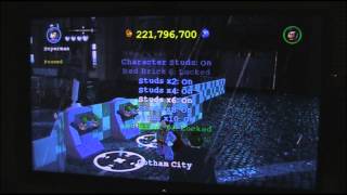 Lego Batman 2 tutorial *38,400,000 studs* in LESS THAN 1 MINUTE!