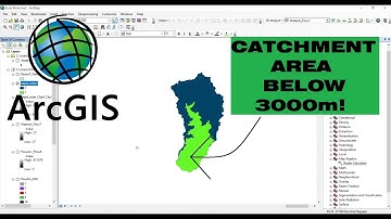 Catchment Area Below or Above Fixed Elevation (3000m) by ArcGIS/Use of Raster Calculator/[Nepali]