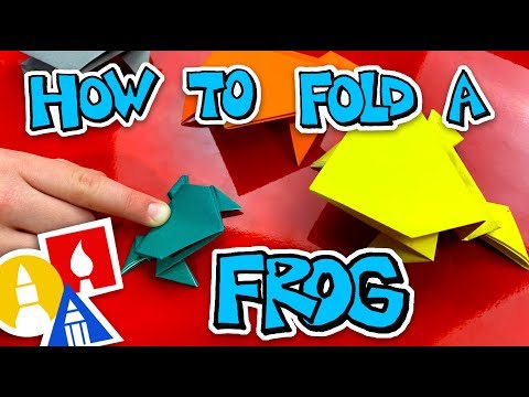 Video: How To Fold A Frog