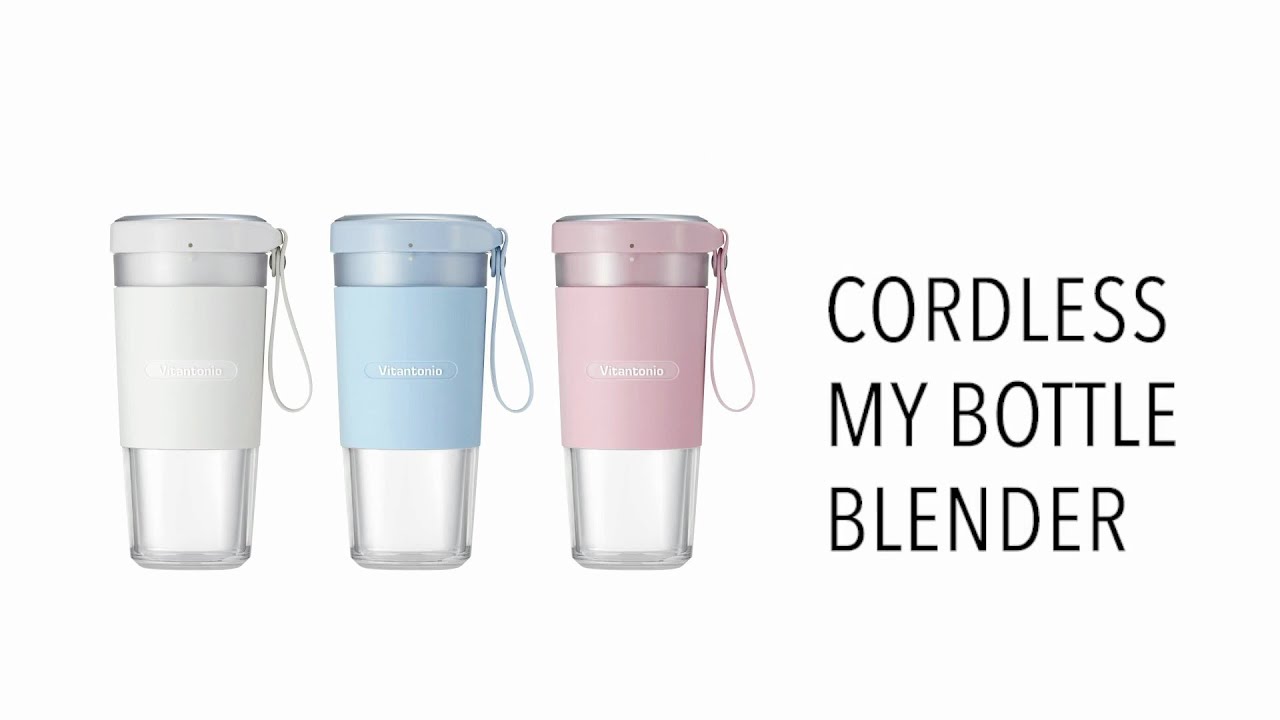 Vitantonio Cordless My Bottle Blender, VBL1000 (English Version) YouTube