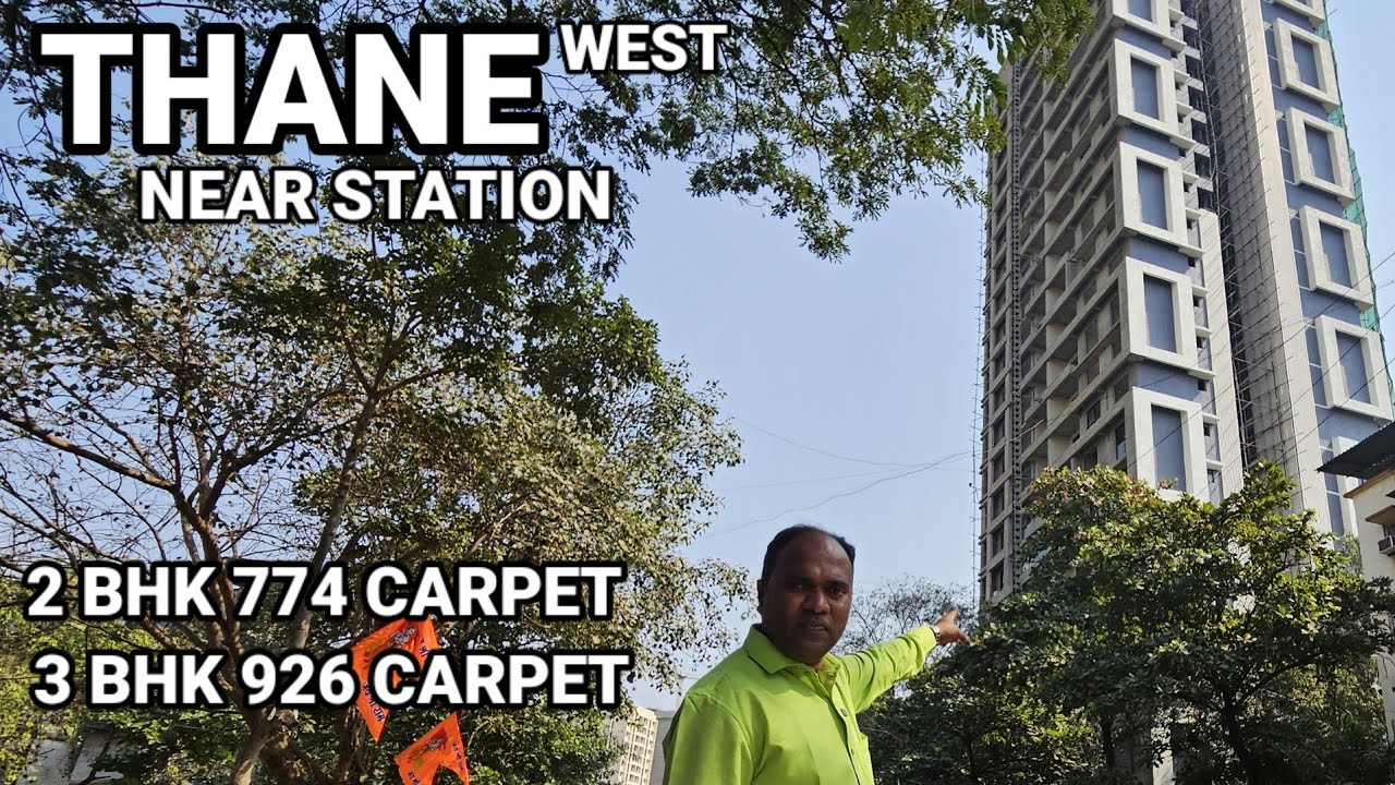 THANE west Near station,1BHK 446sq.ft | 2BHK 774sq.ft | 3BHK 926sq.ft