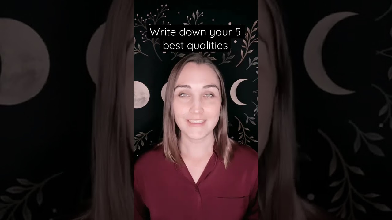 Try this easy shadow work exercise! 🌚🌝