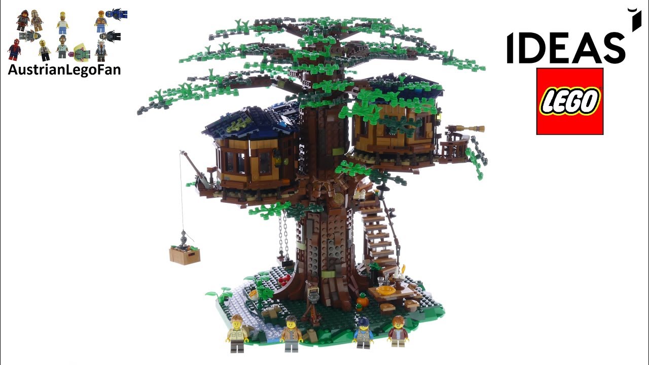 lego ideas treehouse instructions