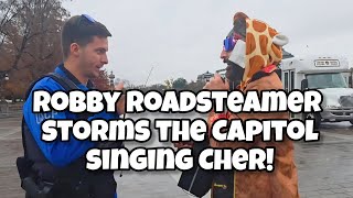 Download Lagu Robby Roadsteamer storms the Capitol singing Cher at Remove The Regime! MP3