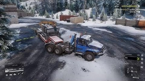 SnowRunner Car Trailers Bug