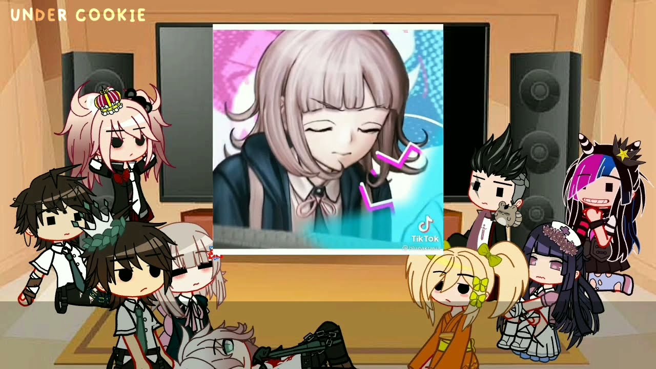 Start of the game react to the future || Danganronpa 2 || part 2 || UNDERCOOKIE