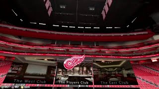 Little Caesars Arena virtual tour: Players Club