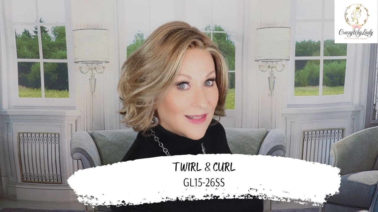 Gabor TWIRL & CURL wig review | GL 15-26SS | SS BUTTERED TOAST | CrazyWigLady