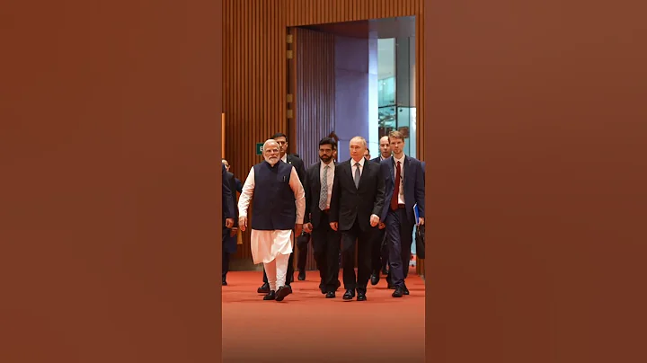 Unseen moments from PM Modi’s meeting with Russian President Vladimir Putin