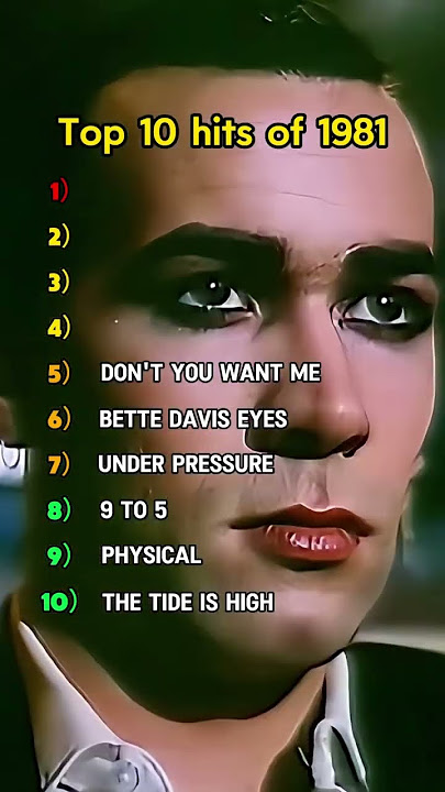 Top 10 Songs From 1981  #fyp #1981 #topsong #musical #80s #80smusic #1980s