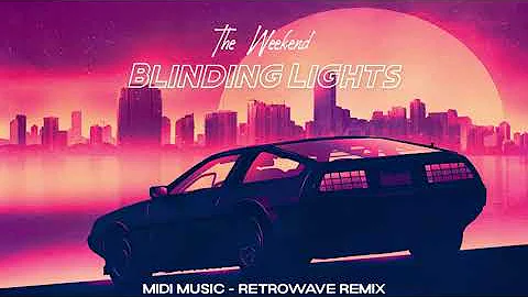 The Weekend - Blinding Lights [retrowave remix]