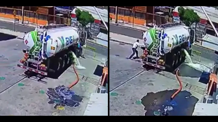 Derrame en una estación de servicio de la compañía chilena Enex - ausencia de tacos reglamentarios