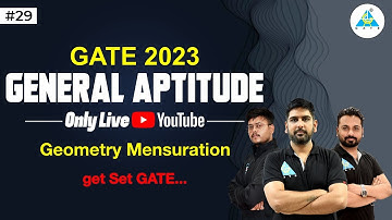 #29 | Geometry Mensuration | GATE 2023 | General Aptitude | By Anshu Sir