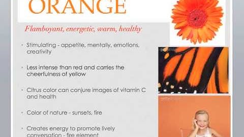 DES114 Week 1 Video 5 Color Psychology