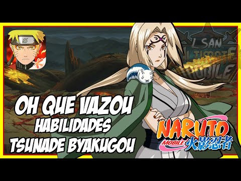 COMBO + SKILL TSUNADE BYAKUGOU #1• NARUTO MOBILE • [NMBR•LSAN]