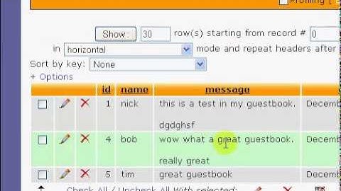 PHP Tutorials // Guestbook (Part 5/5)