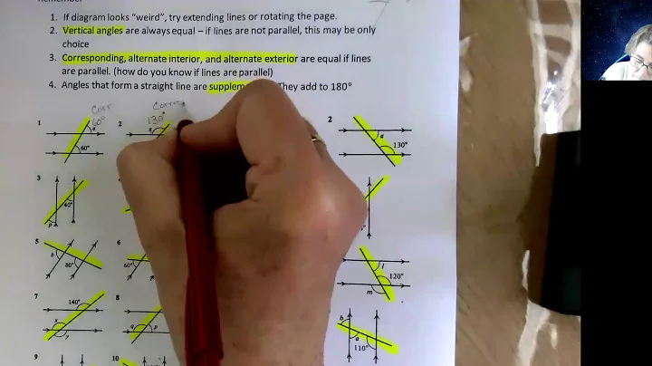 U3 12 Review of Parallel Lines and Angles