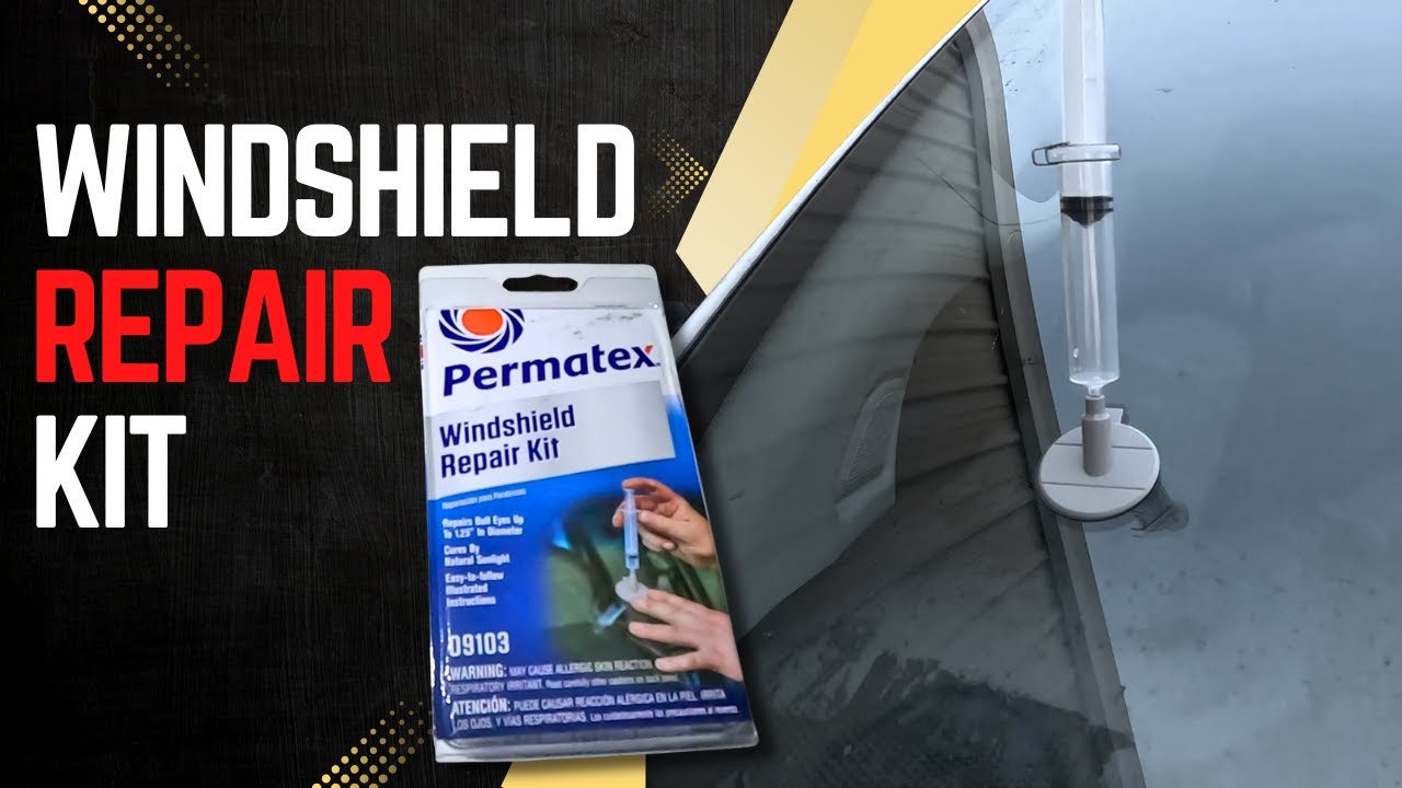 Windshield Bot Patch How to Repair a Windshield Chip or Crack | Permatex Windshield Repair ...