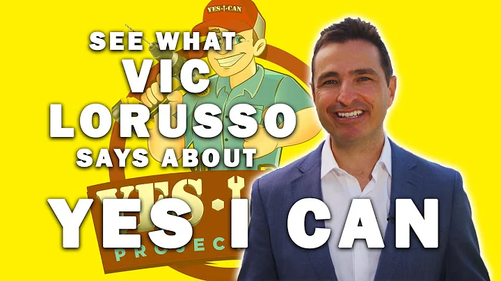 WHY VIC LORUSSO IS A YES I CAN FAN