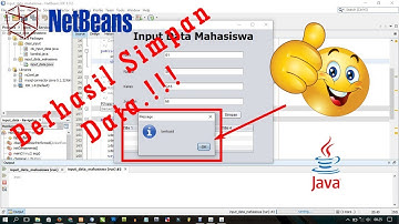 Cara membuat tombol simpan di java Netbeans ke database #1
