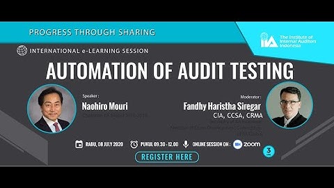 Automation of Audit Testing