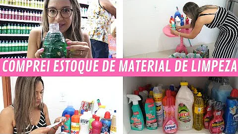 Quais produtos de limpeza comprar para casa?
