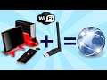 Как подключить компьютер к интернету через wi-fi usb адаптер