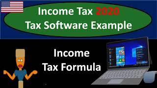 Tax Software Example Income Tax Formula 120 Income Tax 2020 screenshot 5