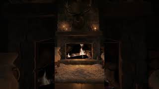 Snowed In by the Fire ❄️🔥 Cozy Alpine Chalet