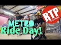 Pro scooter ride day at metro in orlando florida usa