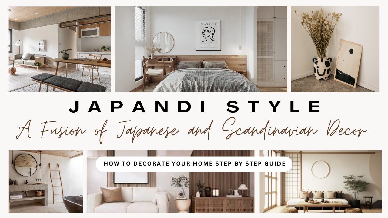 Japandi Style: A Fusion of Japanese and Scandinavian Design - YouTube