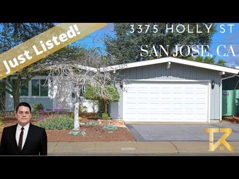 3375 Holly St, San Jose, CA home video tour