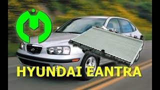 Engine Overheats -  Easy Radiator replacement (Spanish Sub)