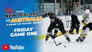New Zealand vs. Australia Trans-Tasman Ice Hockey Clash | Game 1 Friday 10th March screenshot 1
