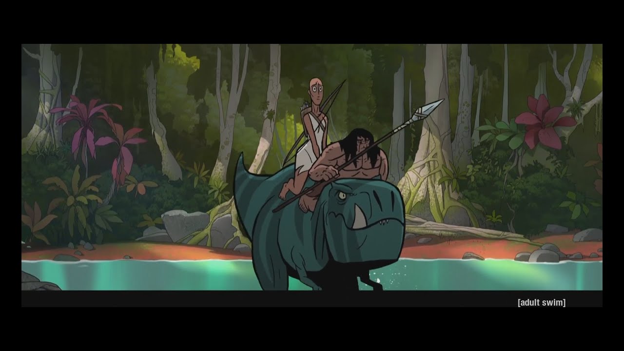 Genndy Tartakovsky's Primal | Spear, Fang and Mira work as a Team