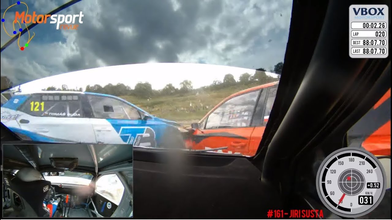 Někdo věnec, jiný konec - report z rallycrossu, Sedlčany II 2020