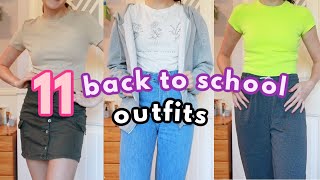 11 Casual Back To School Outfits Ideas! | Bethany Grieve