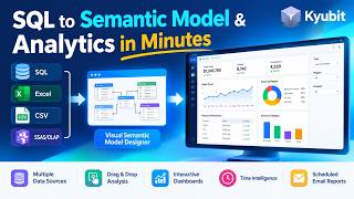 SQL to Semantic Model & Analytics in Minutes | Kyubit