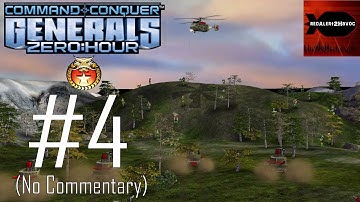 Command & Conquer Generals Zero Hour China Campaign Playthrough Part 4 (Burning Skies No Commentary)