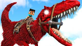 QUANTO MAIS ESSE DINO CAÇA, MAIS DANO ELE GANHA no ARK