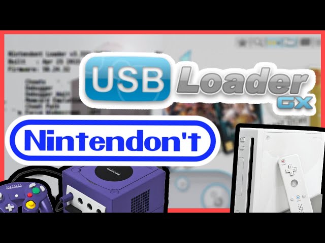 Nintendont + USB Loader GX configurado Melhor Versão